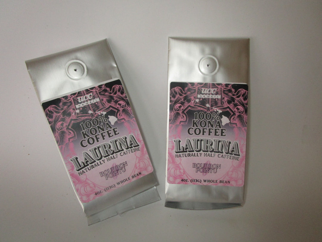 100% Kona LAURINA  naturall half caffein