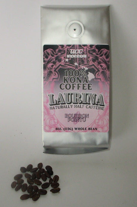 100% Kona LAURINA  naturall half caffein