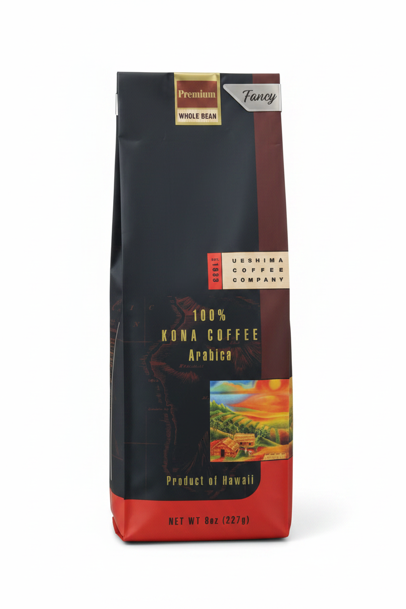 Estate Grown 100% Kona Coffee "Fancy" 8oz (227g)